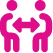 people arrows left right 3