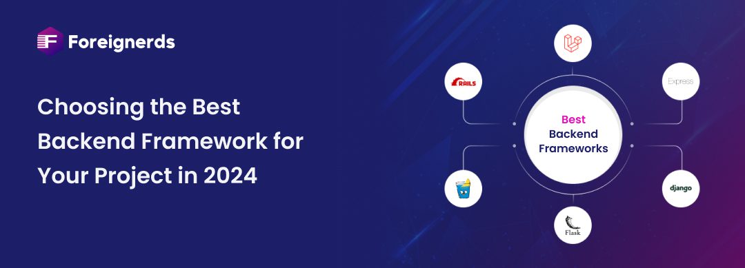 Choosing the Best Backend Framework for Your Project in 2024